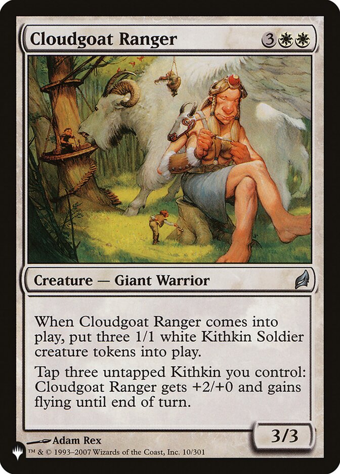 Cloudgoat Ranger (LRW-10) - The List (PLST)