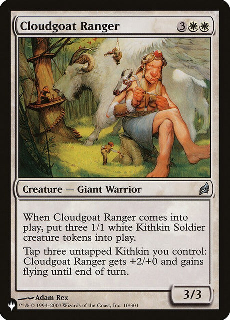 Cloudgoat Ranger (LRW-10) - The List (PLST)
