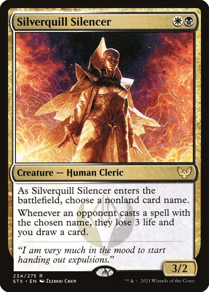 Silverquill Silencer (234) - Strixhaven: School of Mages (STX)