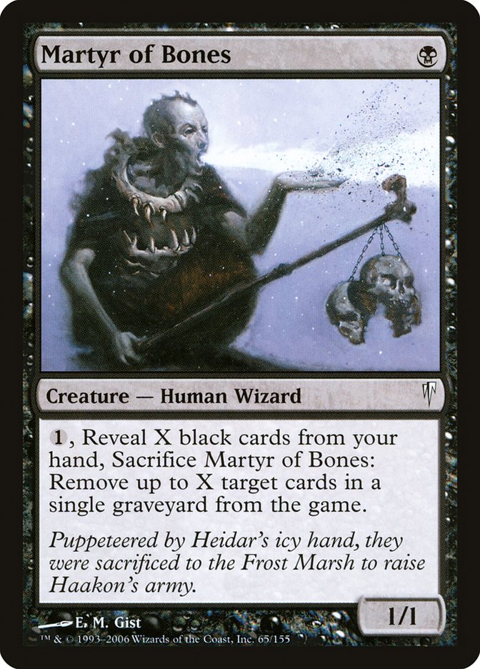 Martyr of Bones (65) - Coldsnap (CSP)