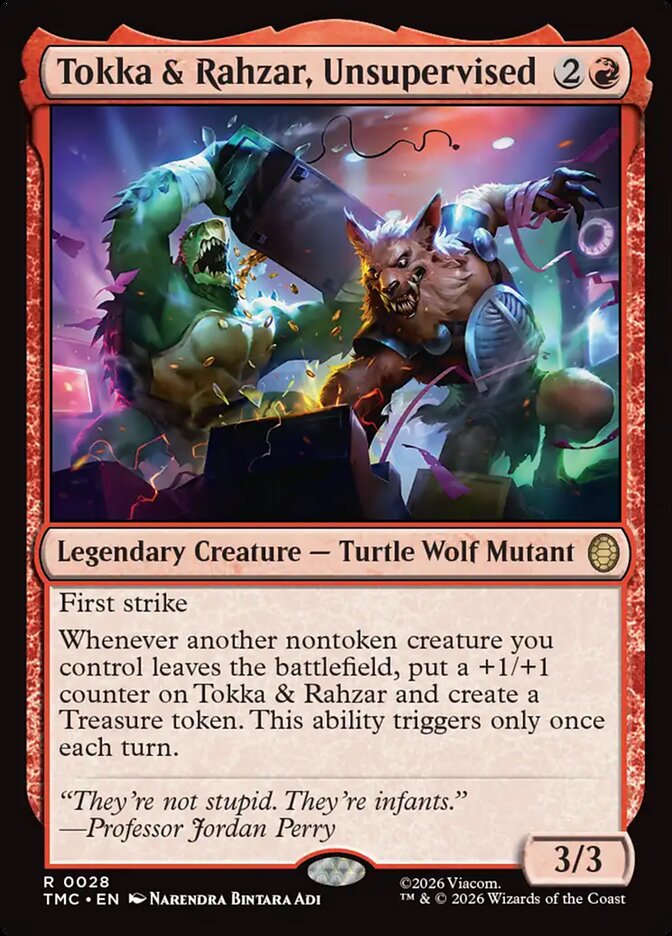Tokka & Rahzar, Unsupervised (28) - Teenage Mutant Ninja Turtles Eternal (TMC)