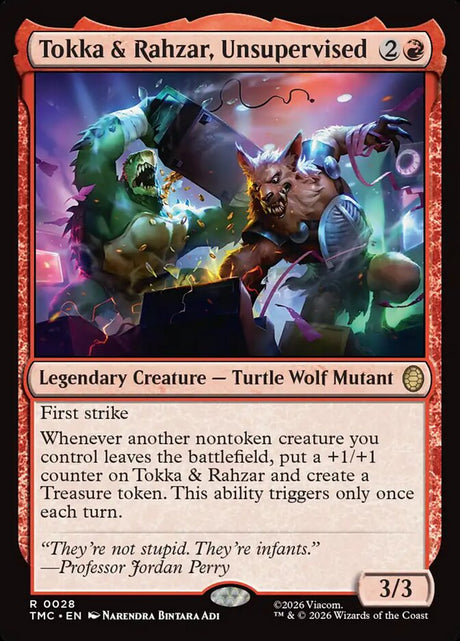Tokka & Rahzar, Unsupervised (28) - Teenage Mutant Ninja Turtles Eternal (TMC)