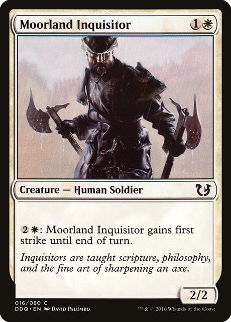 Moorland Inquisitor (16) - Duel Decks: Blessed vs. Cursed (DDQ)