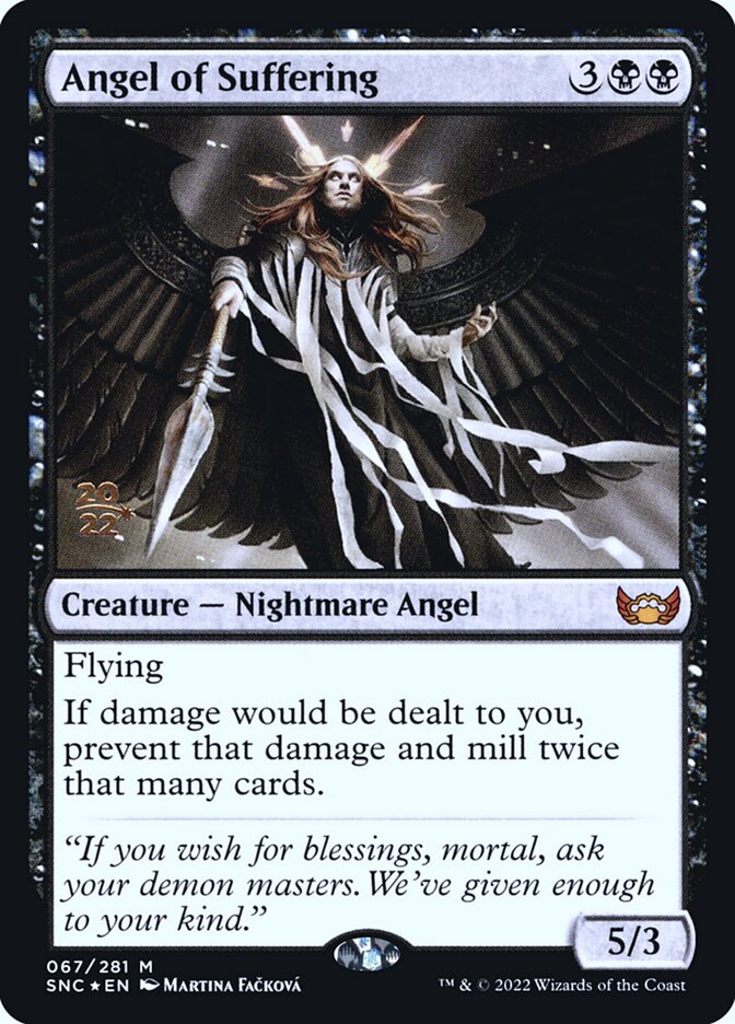 Angel of Suffering (67s) - Streets of New Capenna Promos (PSNC)