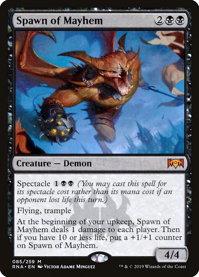 Spawn of Mayhem (85) - Ravnica Allegiance (RNA)