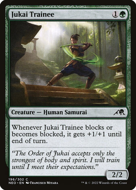 Jukai Trainee (196) - Kamigawa: Neon Dynasty (NEO)