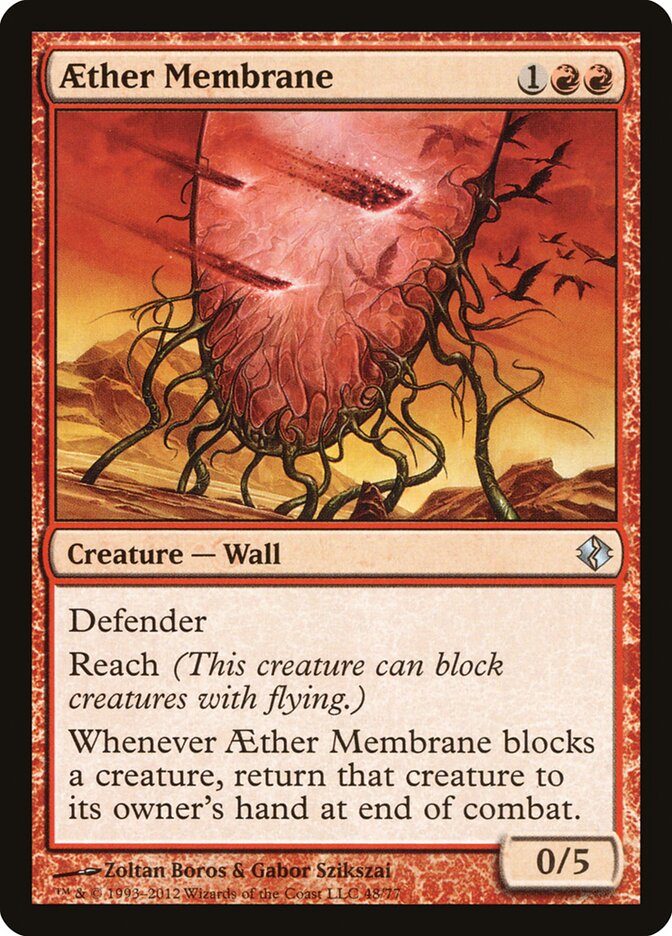 Aether Membrane (48) - Duel Decks: Venser vs. Koth (DDI)