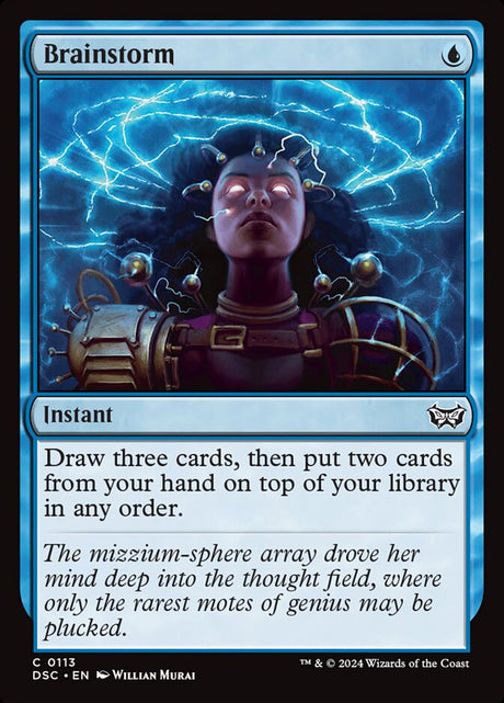 Brainstorm (113) - Duskmourn: House of Horror Commander (DSC)