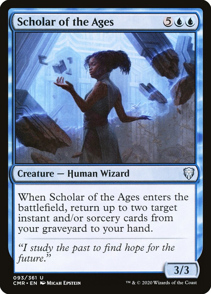 Scholar of the Ages (93) - Commander Legends (CMR)