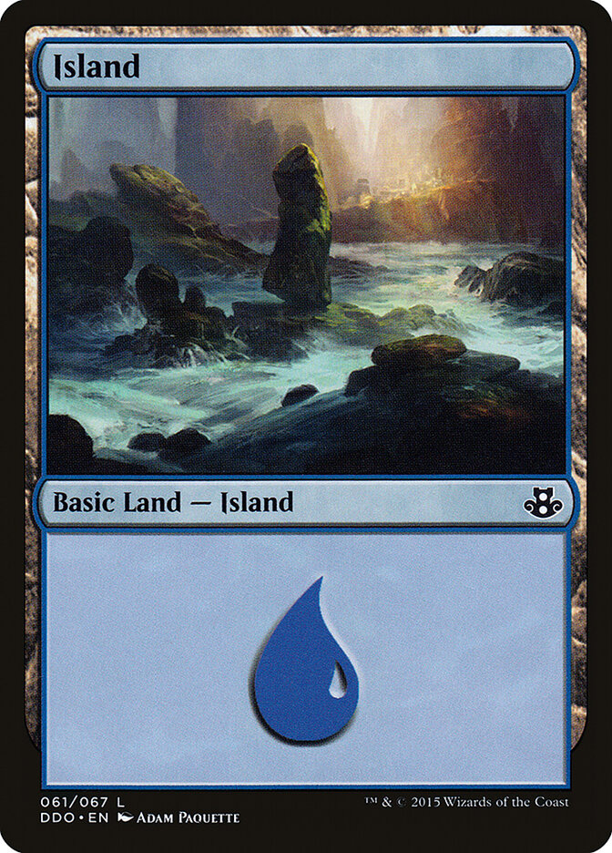 Island (61) - Duel Decks: Elspeth vs. Kiora (DDO)