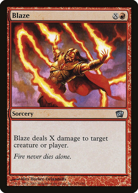 Blaze (177) - Eighth Edition (8ED)