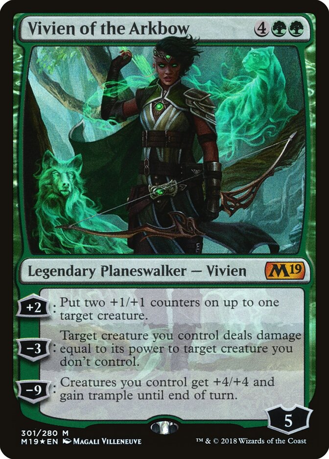 Vivien of the Arkbow (301) - Core Set 2019 (M19)