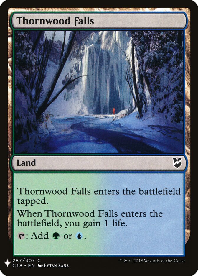 Thornwood Falls (C18-287) - The List (PLST)