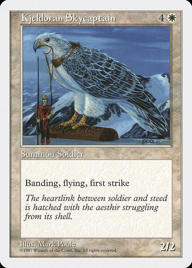 Kjeldoran Skycaptain (45) - Fifth Edition (5ED)