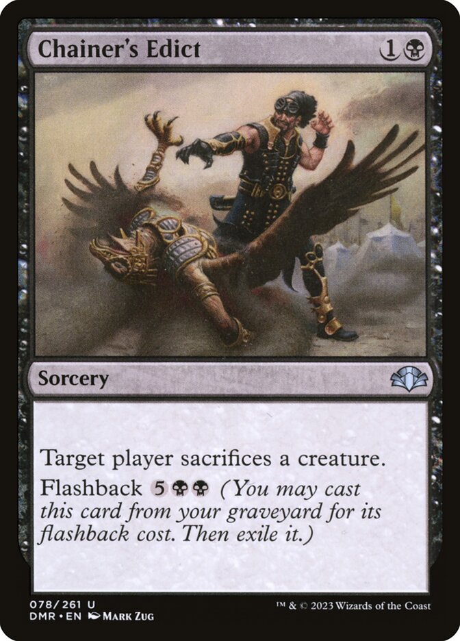 Chainer's Edict (78) - Dominaria Remastered (DMR)