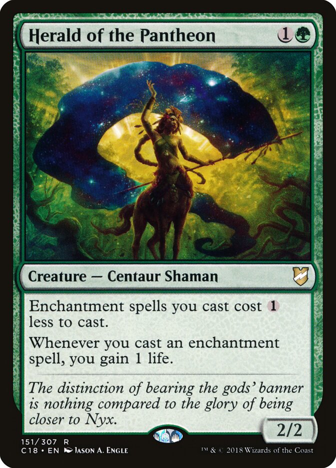 Herald of the Pantheon (151) - Commander 2018 (C18)