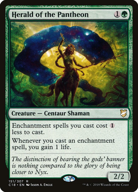 Herald of the Pantheon (151) - Commander 2018 (C18)