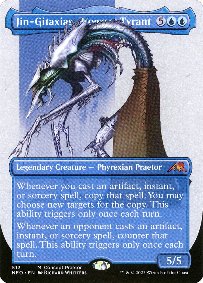 Jin-Gitaxias, Progress Tyrant (513) - Kamigawa: Neon Dynasty (NEO)