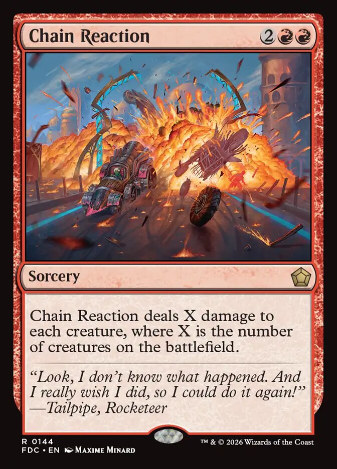 Chain Reaction (144) - Foundations Commander (FDC)