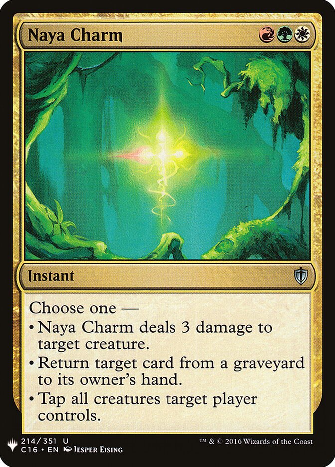 Naya Charm (C16-214) - The List (PLST)