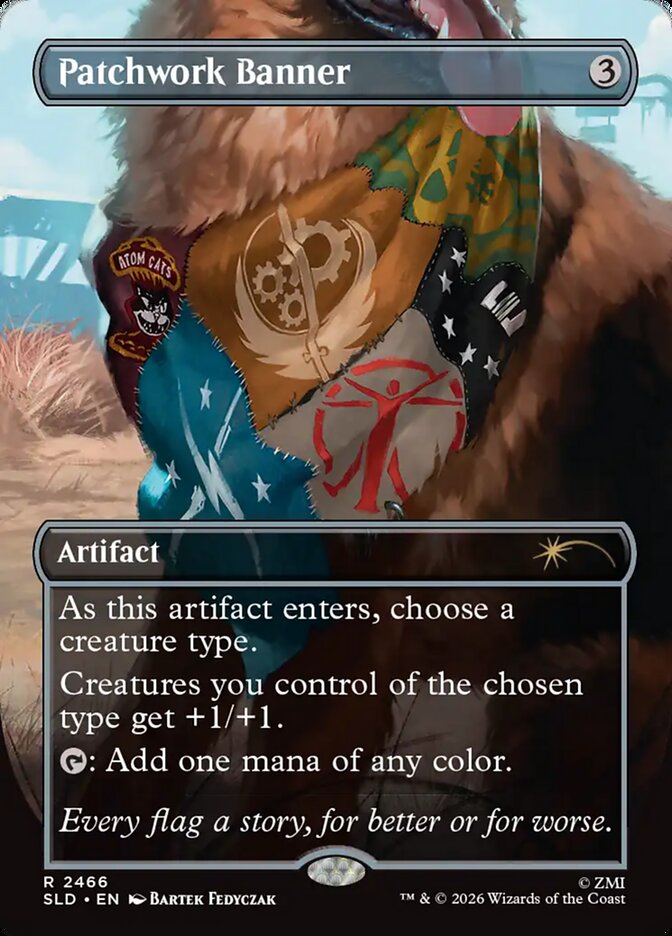Patchwork Banner (2466) - Secret Lair Drop (SLD)