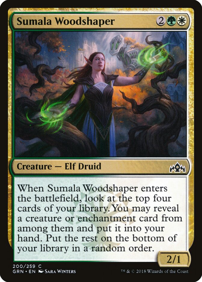Sumala Woodshaper (200) - Guilds of Ravnica (GRN)
