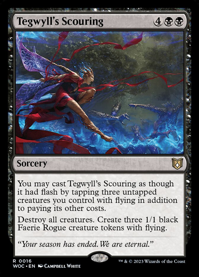 Tegwyll's Scouring (16) - Wilds of Eldraine Commander (WOC)