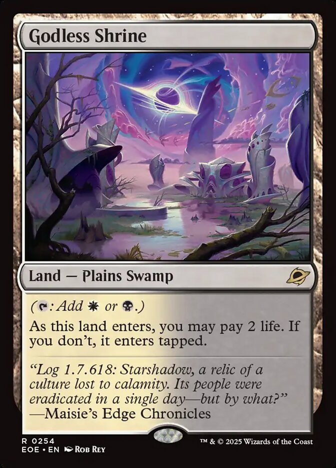 Godless Shrine (254) - [Foil] Edge of Eternities (EOE)