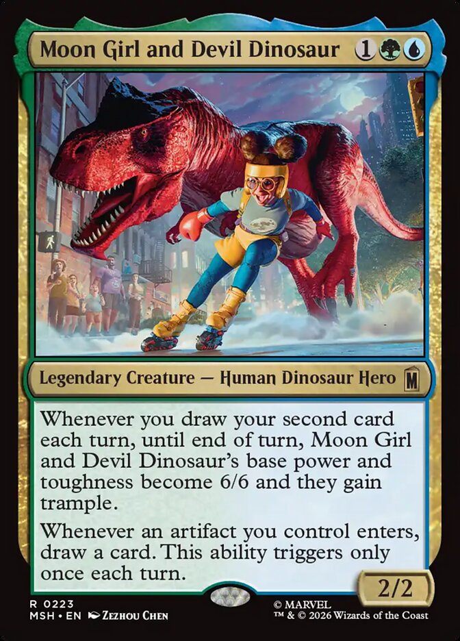 Moon Girl and Devil Dinosaur (223) - Marvel Super Heroes (MSH)