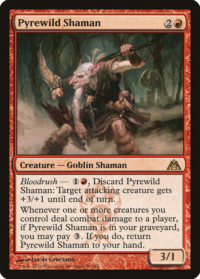 Pyrewild Shaman (36) - Dragon's Maze (DGM)
