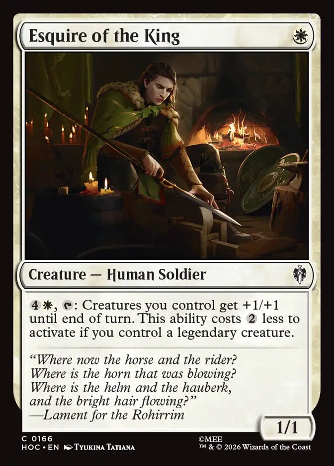 Esquire of the King (166) - The Hobbit Eternal (HOC)