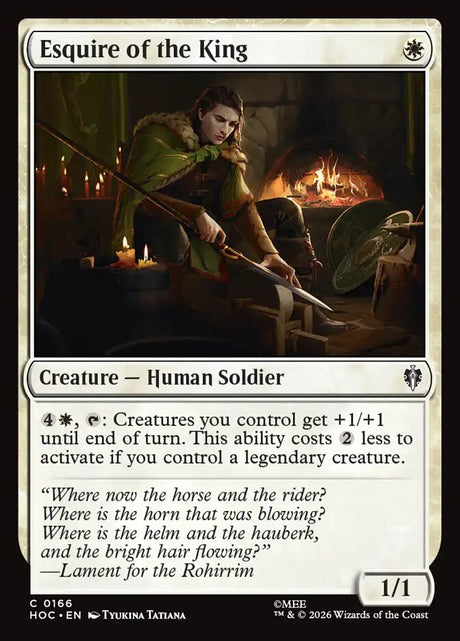 Esquire of the King (166) - The Hobbit Eternal (HOC)