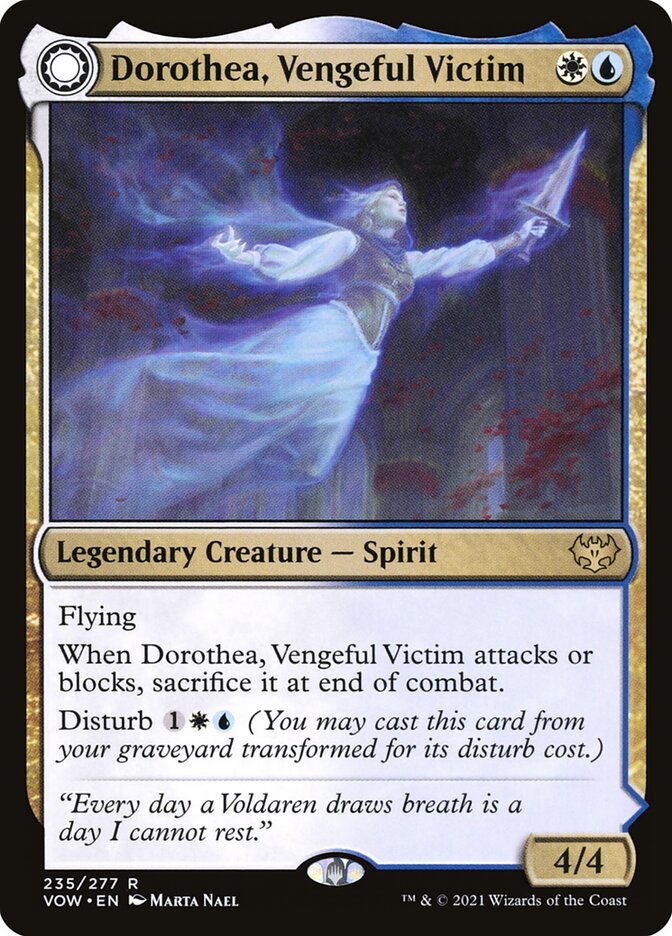 Dorothea, Vengeful Victim // Dorothea's Retribution (235) - Innistrad: Crimson Vow (VOW)