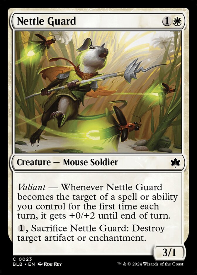 Nettle Guard - [Foil] Bloomburrow (BLB)