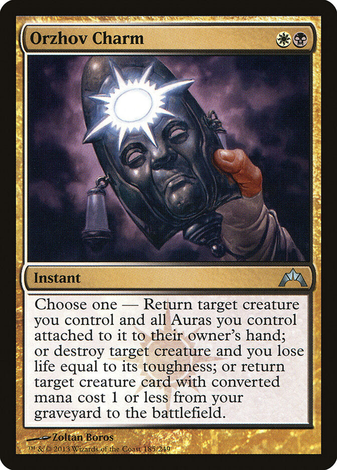 Orzhov Charm (185) - Gatecrash (GTC)