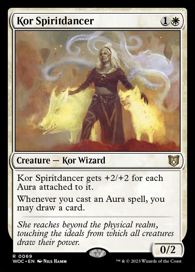 Kor Spiritdancer (69) - Wilds of Eldraine Commander (WOC)