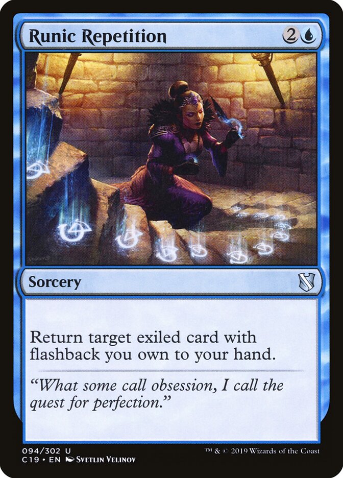 Runic Repetition (94) - Commander 2019 (C19)