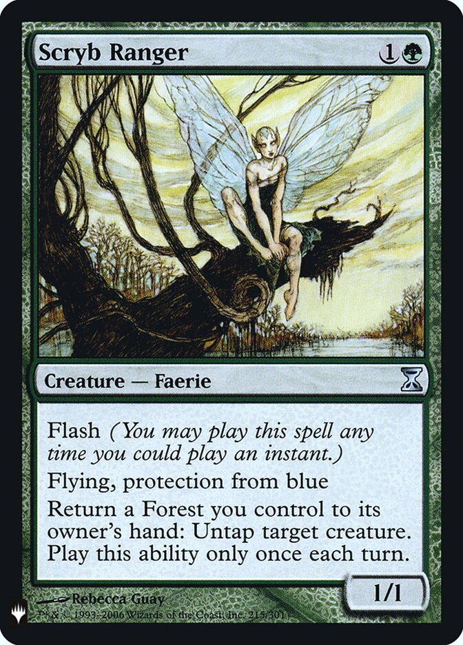 Scryb Ranger (TSP-215) - The List (PLST)