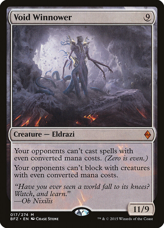 Void Winnower (17) - Battle for Zendikar (BFZ)