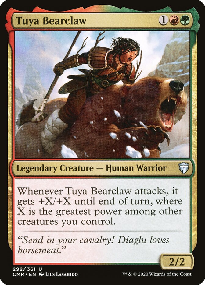Tuya Bearclaw (292) - Commander Legends (CMR)
