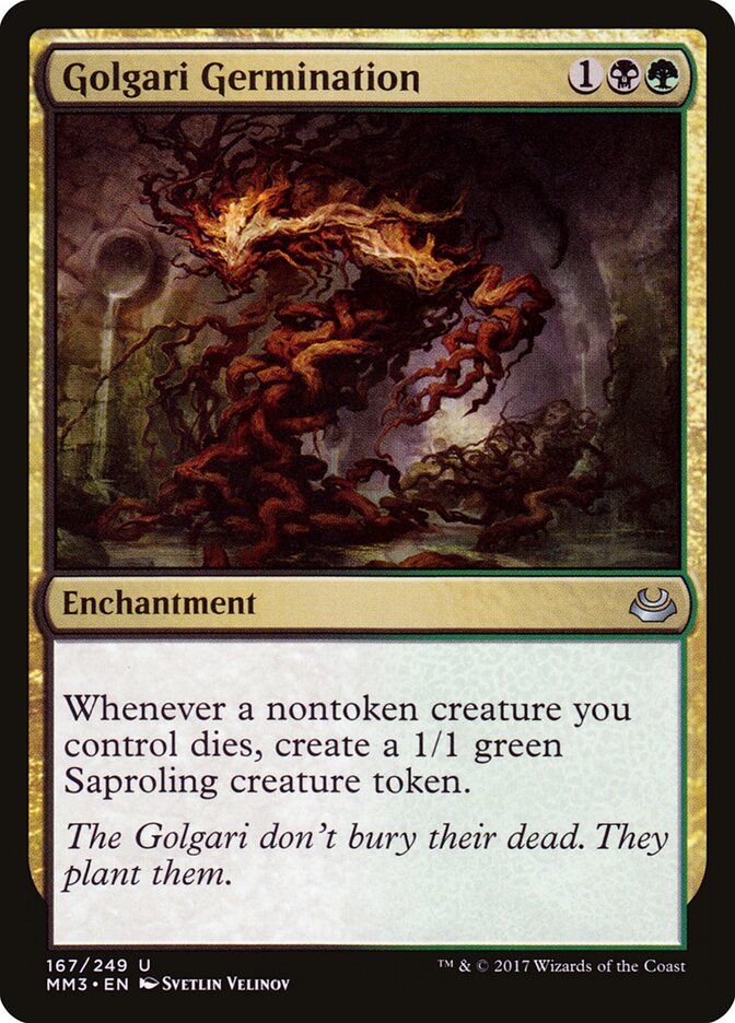 Golgari Germination (167) - Modern Masters 2017 (MM3)