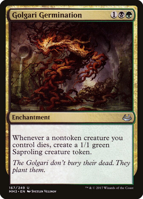 Golgari Germination (167) - Modern Masters 2017 (MM3)