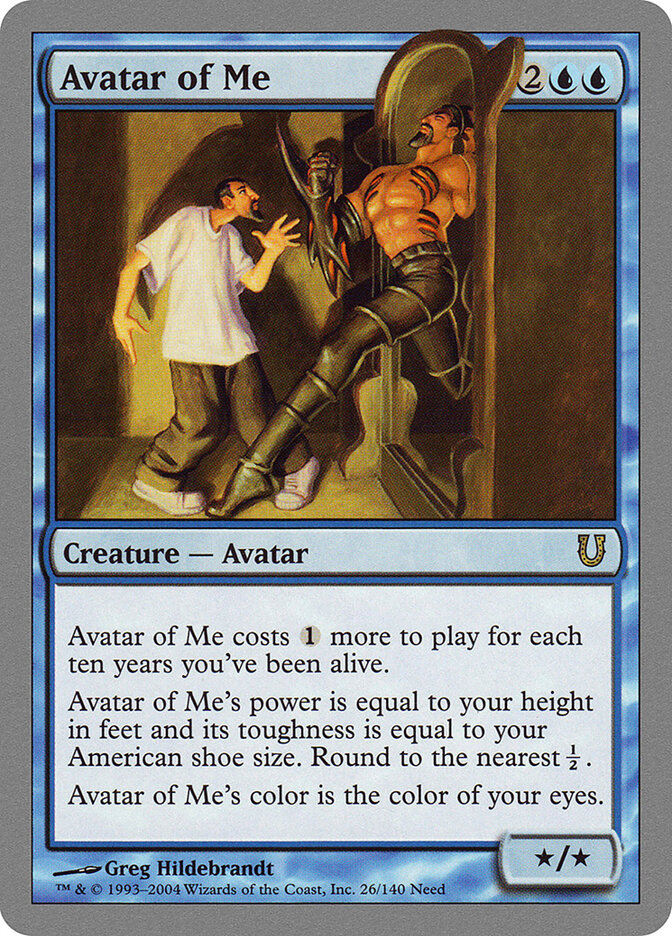 Avatar of Me (26) - Unhinged (UNH)