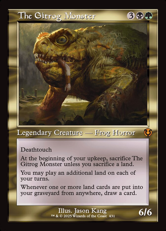 The Gitrog Monster (431) - Innistrad Remastered (INR)