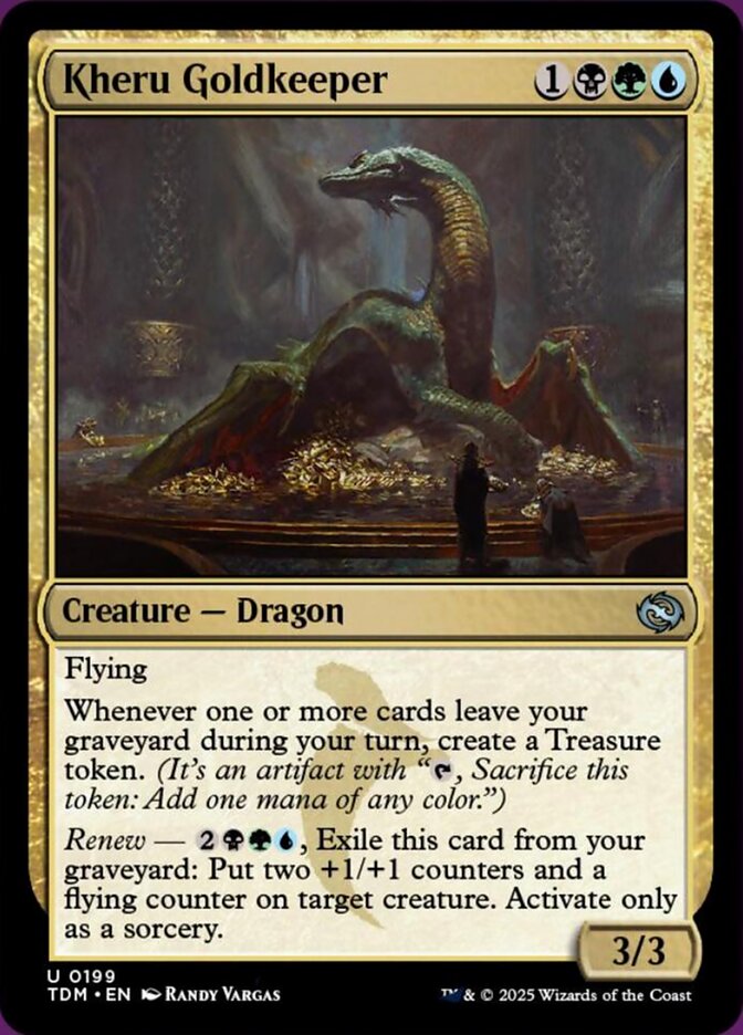 Kheru Goldkeeper (199) - [Foil] Tarkir: Dragonstorm (TDM)