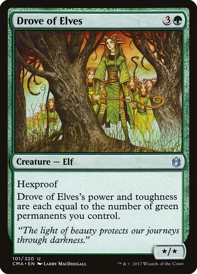 Drove of Elves (101) - Commander Anthology (CMA)