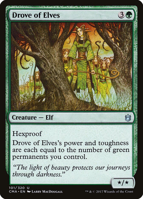 Drove of Elves (101) - Commander Anthology (CMA)