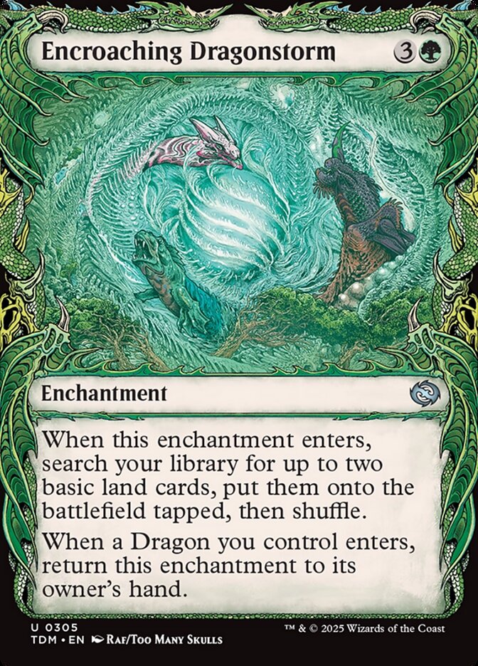 Encroaching Dragonstorm (305) - Tarkir: Dragonstorm (TDM)