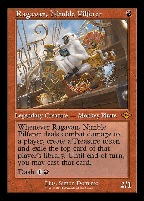 Ragavan, Nimble Pilferer (11) - Modern Horizons 2 Timeshifts (H2R)