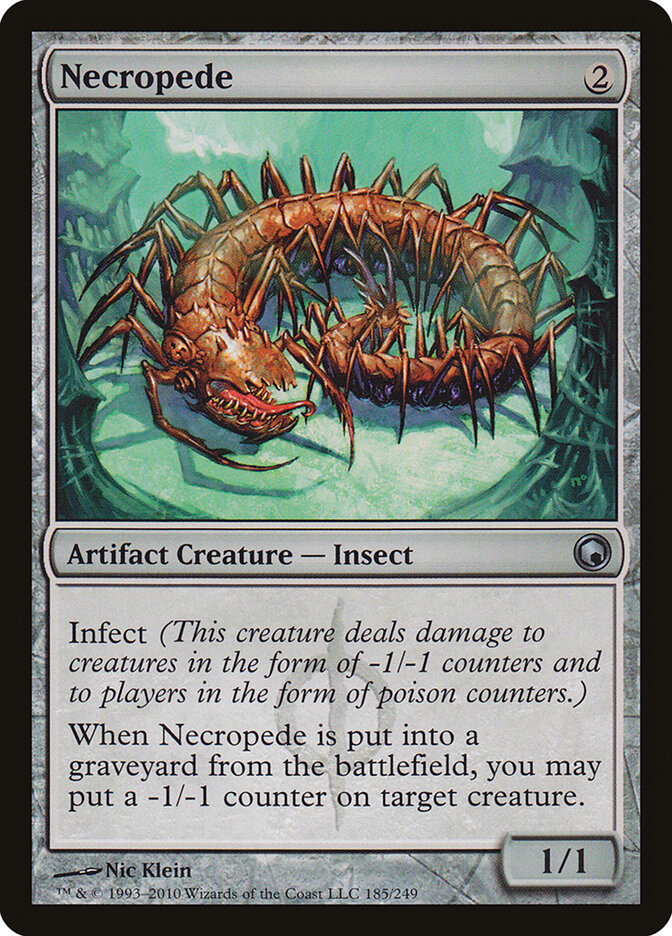 Necropede (185) - Scars of Mirrodin (SOM)